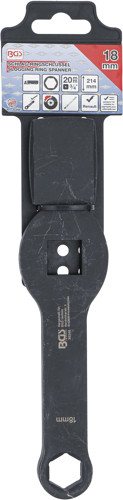 BGS Schlag-Ringschlüssel | Sechskant | mit 2 Schlagflächen | SW 18 mm