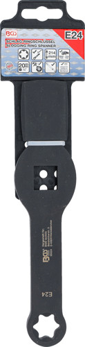 BGS Schlag-Ringschlüssel | E-Profil (für Torx) | mit 2 Schlagflächen | SW E24