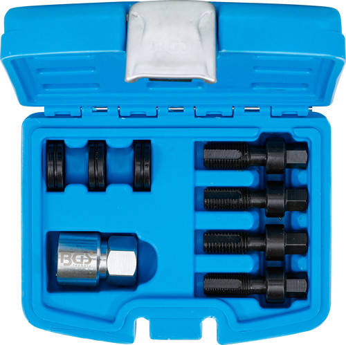 BGS Gewinde-Reparatur-Satz für Radbolzen & Radmuttern | M12 & M14 | 8-tlg.