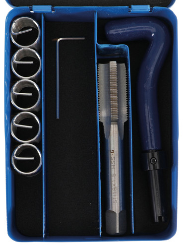 BGS Gewinde-Reparatursatz | M18 x 1,5 mm | 7-tlg.