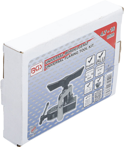 BGS Universal-Bördelgerät | verstellbar 4,7 - 16 mm