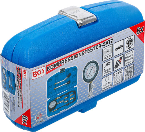 BGS Kompressionstester-Satz für Benzinmotoren
