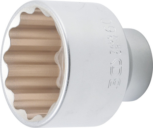 BGS Steckschlüssel-Einsatz Zwölfkant | Antrieb Innenvierkant 20 mm (3/4