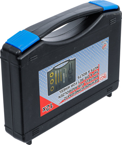 BGS Gewindebohrer-/Schneideisen-Satz für Radmuttern und Bolzen | 12-tlg.