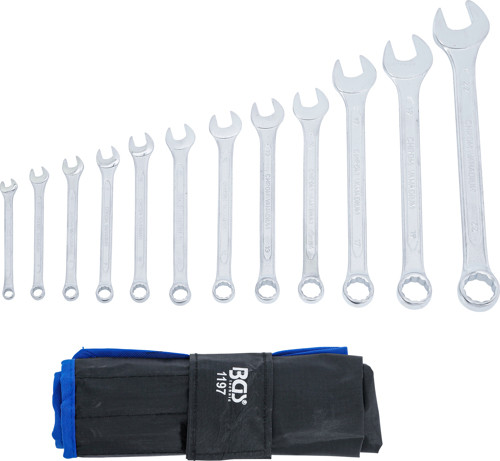 BGS Maul-Ringschlüssel-Satz | SW 6 - 22 mm | 12-tlg.