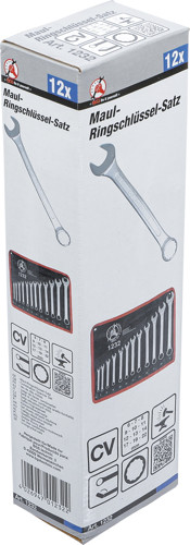 BGS Maul-Ringschlüssel-Satz | SW 6 - 22 mm | 12-tlg.