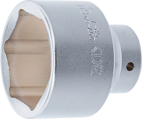 BGS Steckschlüssel-Einsatz Sechskant | Antrieb Innenvierkant 20 mm (3/4