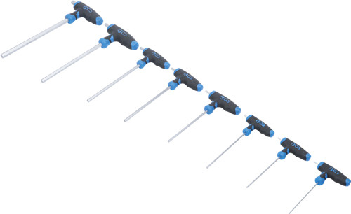 BGS T-Griff-Schlüssel-Satz | Innensechskant 2 - 10 mm | 8-tlg.