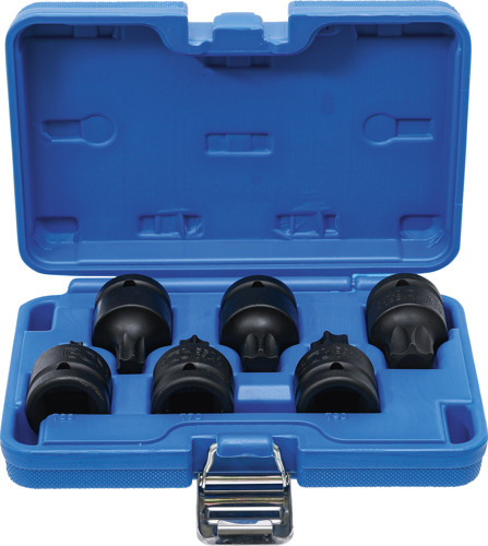 BGS Kraft-Bit-Einsatz-Satz | Antrieb Innenvierkant 20 mm (3/4