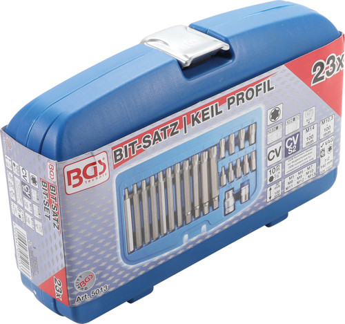 BGS Bit-Satz | Antrieb Außensechskant 10 mm (3/8