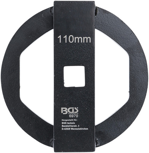 BGS Achsmuttern-/Radkapsel-Schlüssel | für BPW-Achsen | SW 110 mm
