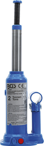 BGS Hydraulischer Flaschen-Wagenheber | 2 t
