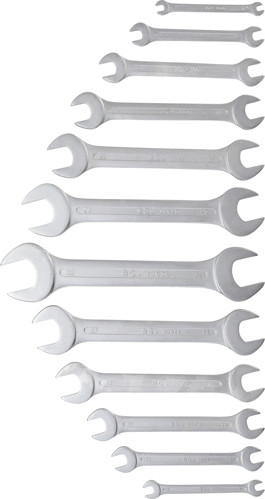 BGS Doppel-Maulschlüssel-Satz | SW 6 - 32 mm | 12-tlg.
