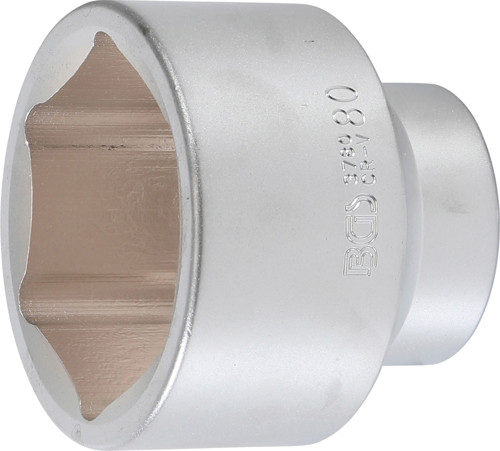 BGS Steckschlüssel-Einsatz Sechskant | Antrieb Innenvierkant 25 mm (1