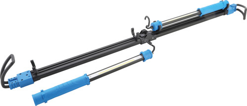 BGS COB-LED-Motorhauben-Leuchte mit Akku & Expanderhalterung | 2 COB-LED Arbeits-Handleuchten