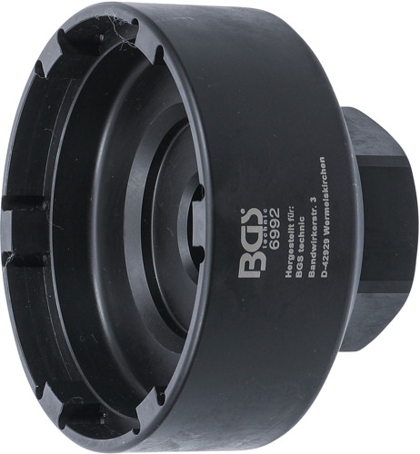 BGS Antriebswellen-Nutmuttern-Schlüssel | für MAN & Mercedes Lkw's | 101.5 x 110 mm