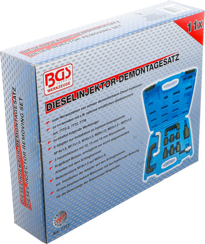 BGS Diesel-Injektoren-Demontage-Satz | 10-tlg.