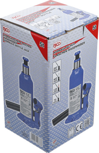 BGS Hydraulischer Flaschen-Wagenheber | 5 t