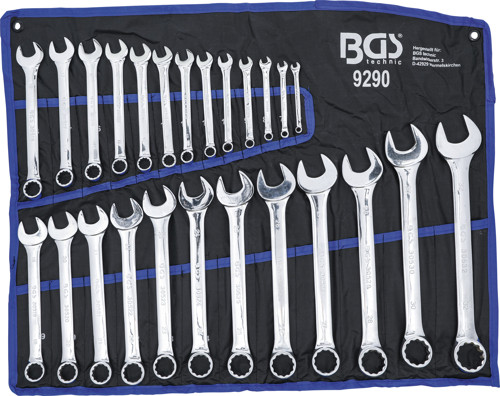 BGS Maul-Ringschlüssel-Satz | SW 6 - 32 mm | 25-tlg.