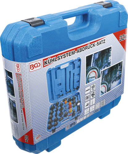 BGS Kühlsystem-Abdrück-Satz | 32-tlg.