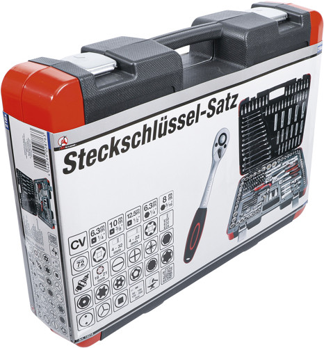 BGS Steckschlüssel-Satz | Antrieb 6,3 mm (1/4