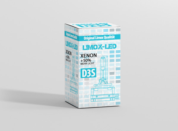 LIMOX LED Xenon Brenner Birne D3S PK32d-5 12V 35 Watt 6000K Kelvin 50% Mehr Licht