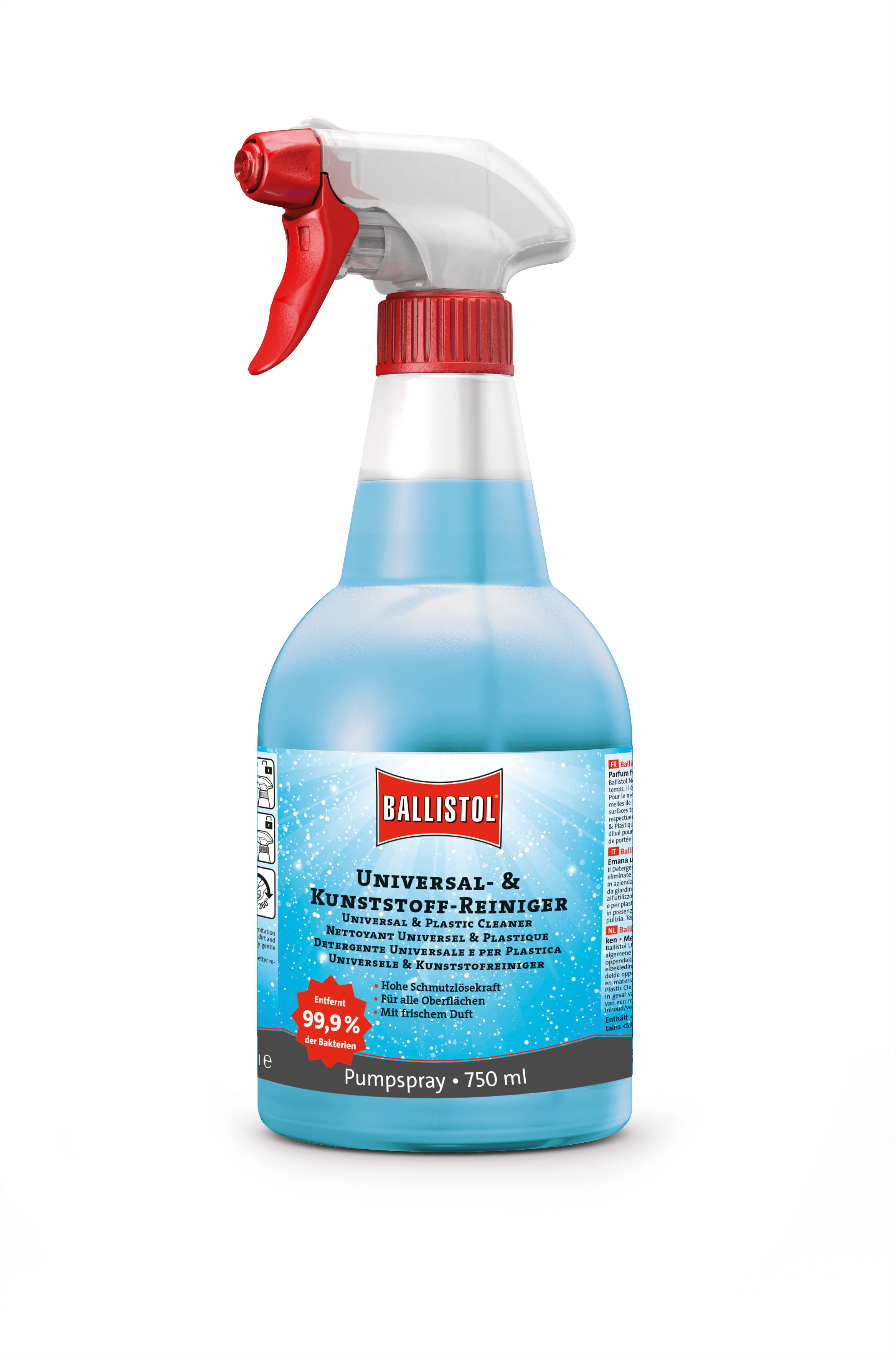 Ballistol Universal- und Kunststoff-Reiniger, 750 ml
