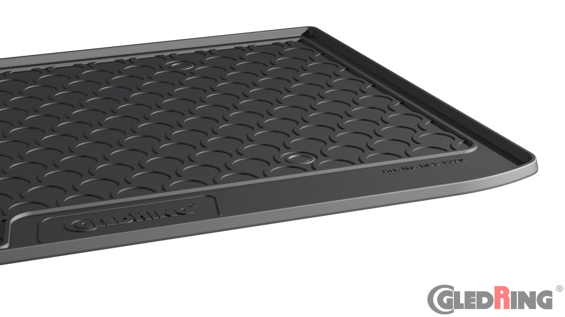 Original Gledring Premium Gummi Kofferraummatte - FORD Puma (Oberer u.unterer variabler Boden) 2020->