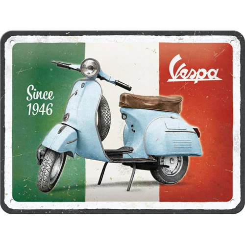 Vespa since 1946 - Metallschild 15x20 cm