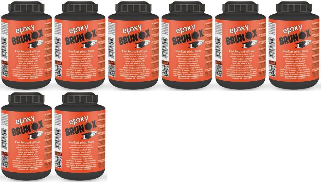 Brunox Epoxy Roststopp + Grundierung 8x 1l = 8 Liter - MotoroelDirekt.at