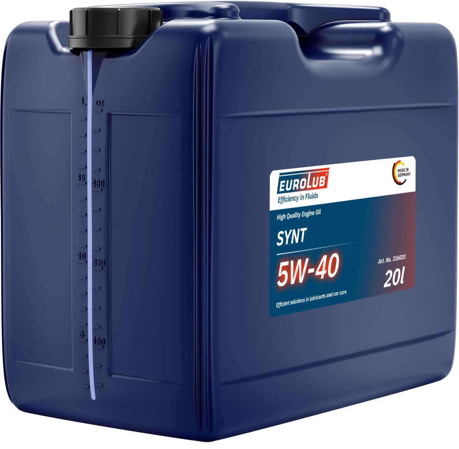 Eurolub Synt 5W-40 Motoröl 20l Kanister