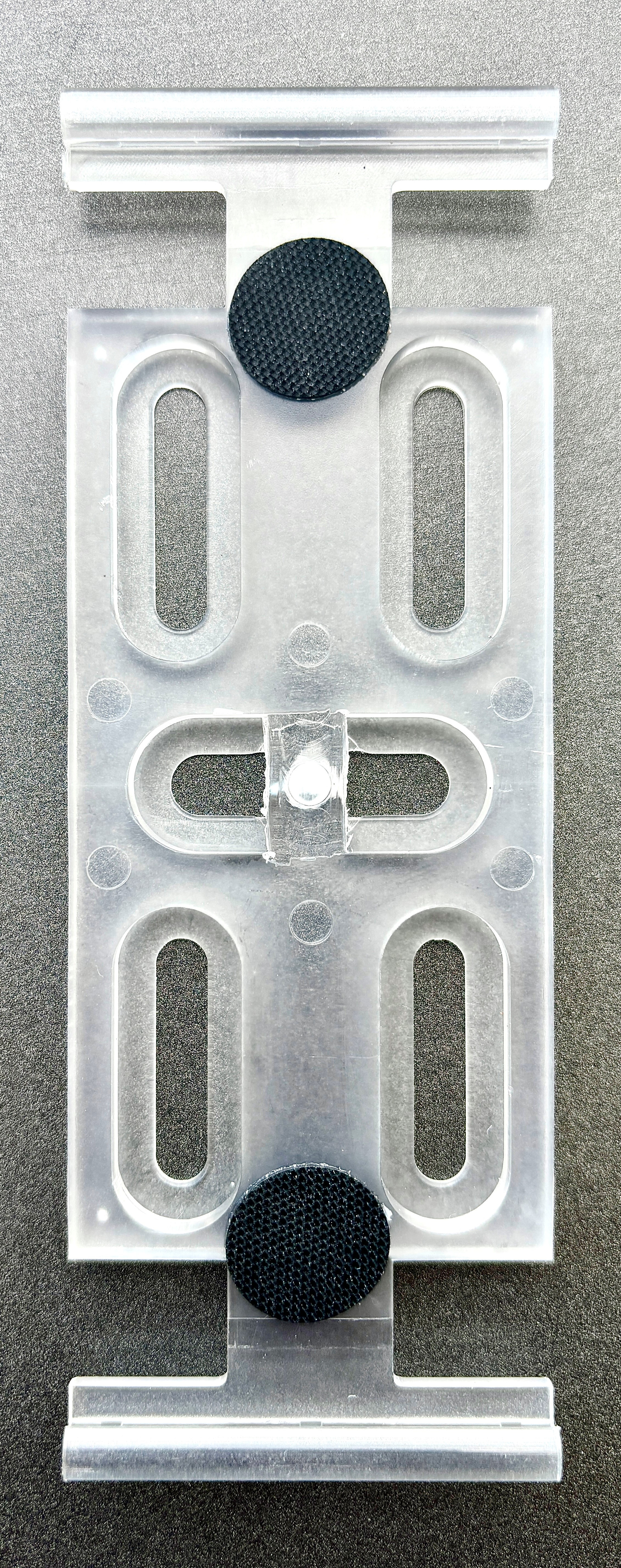 Rahmenlose Kennzeichenhalter transparent UV beständig