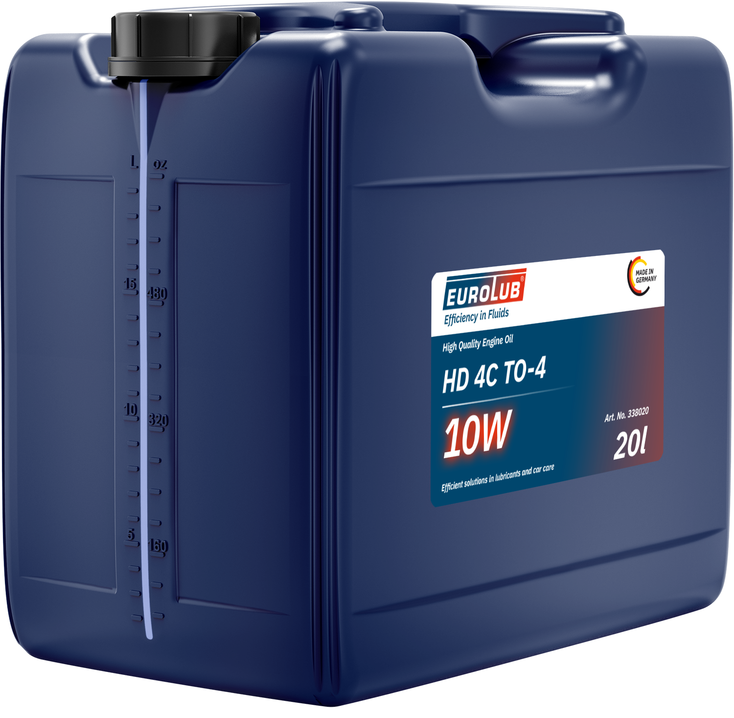 Eurolub HD 4C TO-4 SAE 10W Motoröl 20l Kanister
