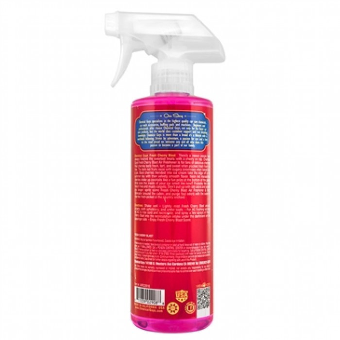 Chemical Guys Fresh Cherry Blast Premium Air Freshener and Odor Eliminator 473ml