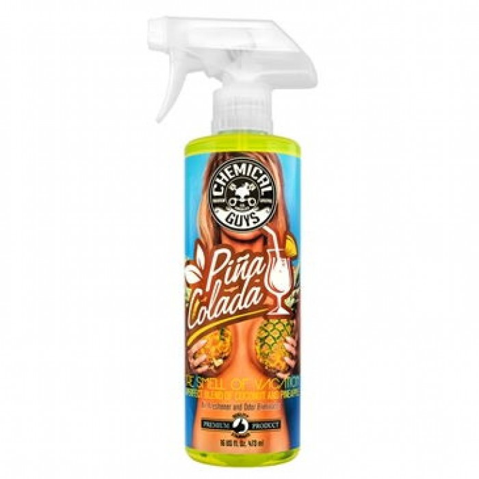 Chemical Guys Pina Colada Scent Premium Air Freshener and Odor Eliminator 473ml