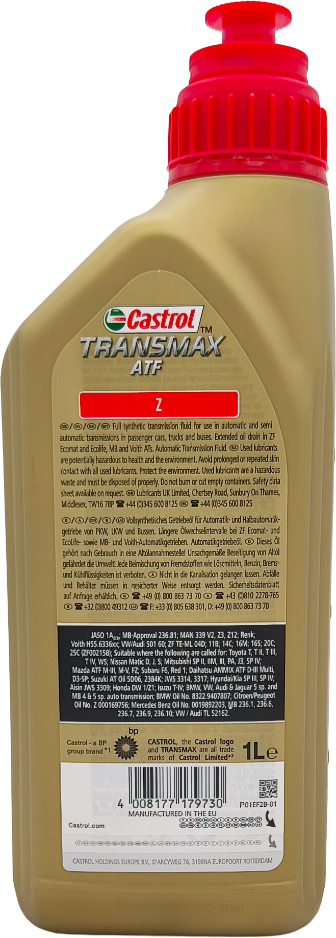 Castrol Transmax ATF Z 1l Flasche
