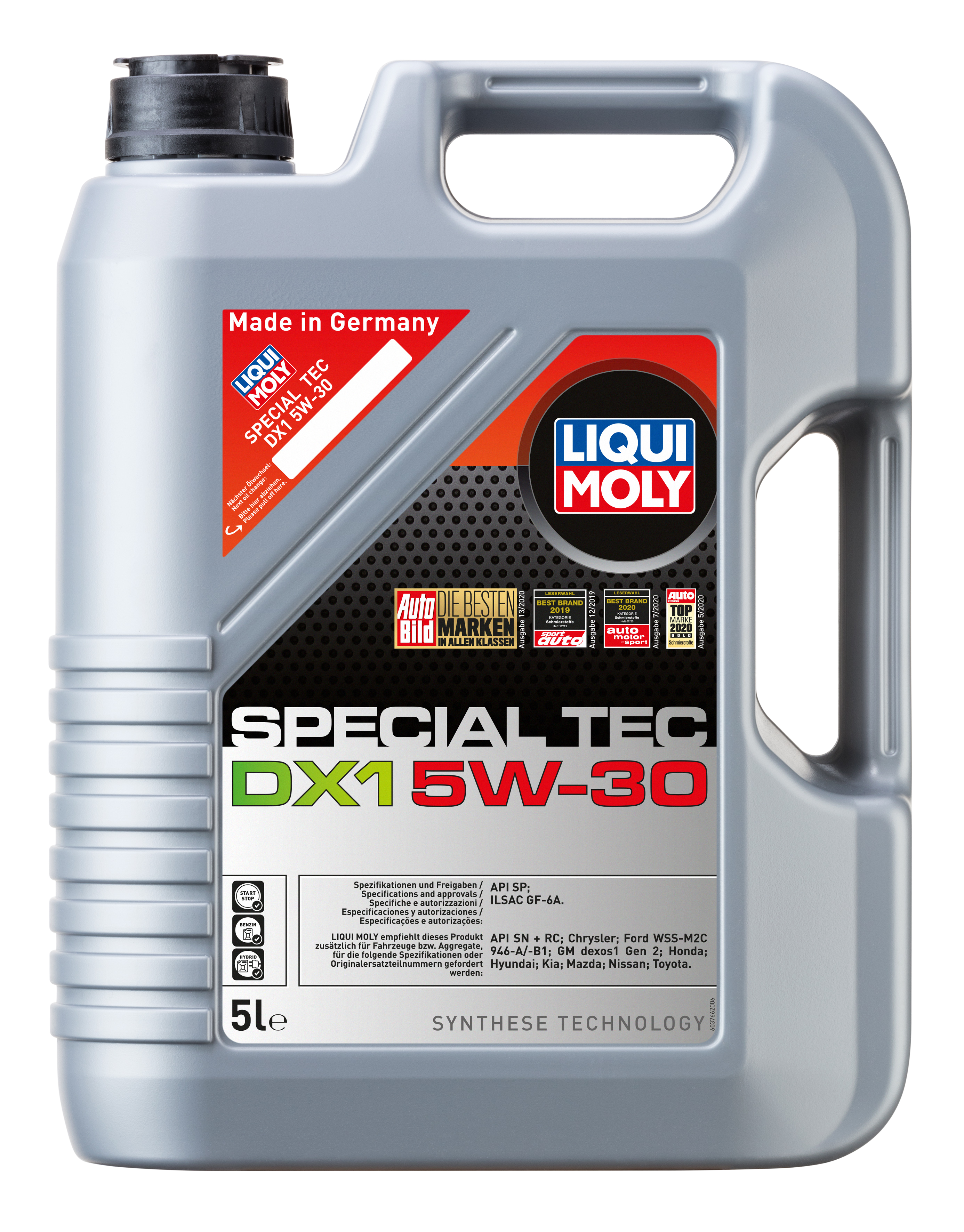Liqui Moly Special Tec DX1 5W-30 Motoröl 5l