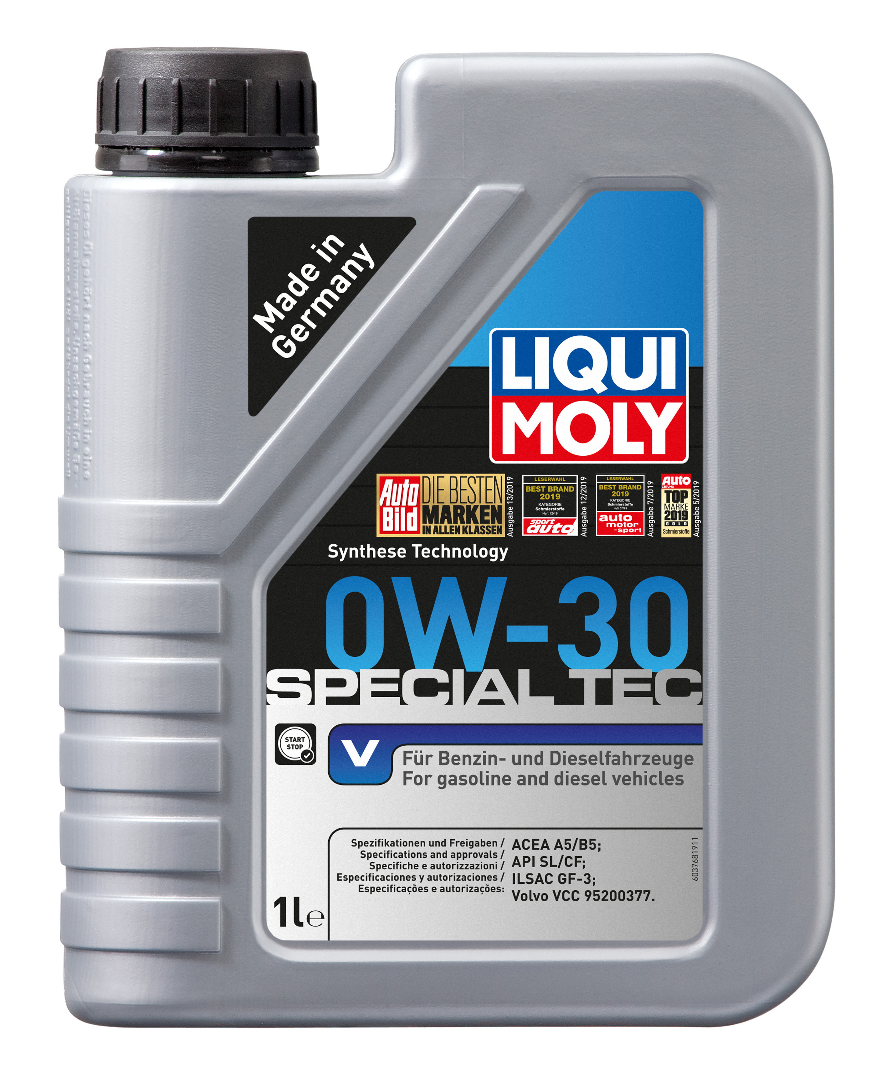 Liqui Moly 3768 Special Tec V 0W-30 Motoröl 1l - SAE 0W-30 - Auto/PKW Motoröle (SAE) - Öle ...