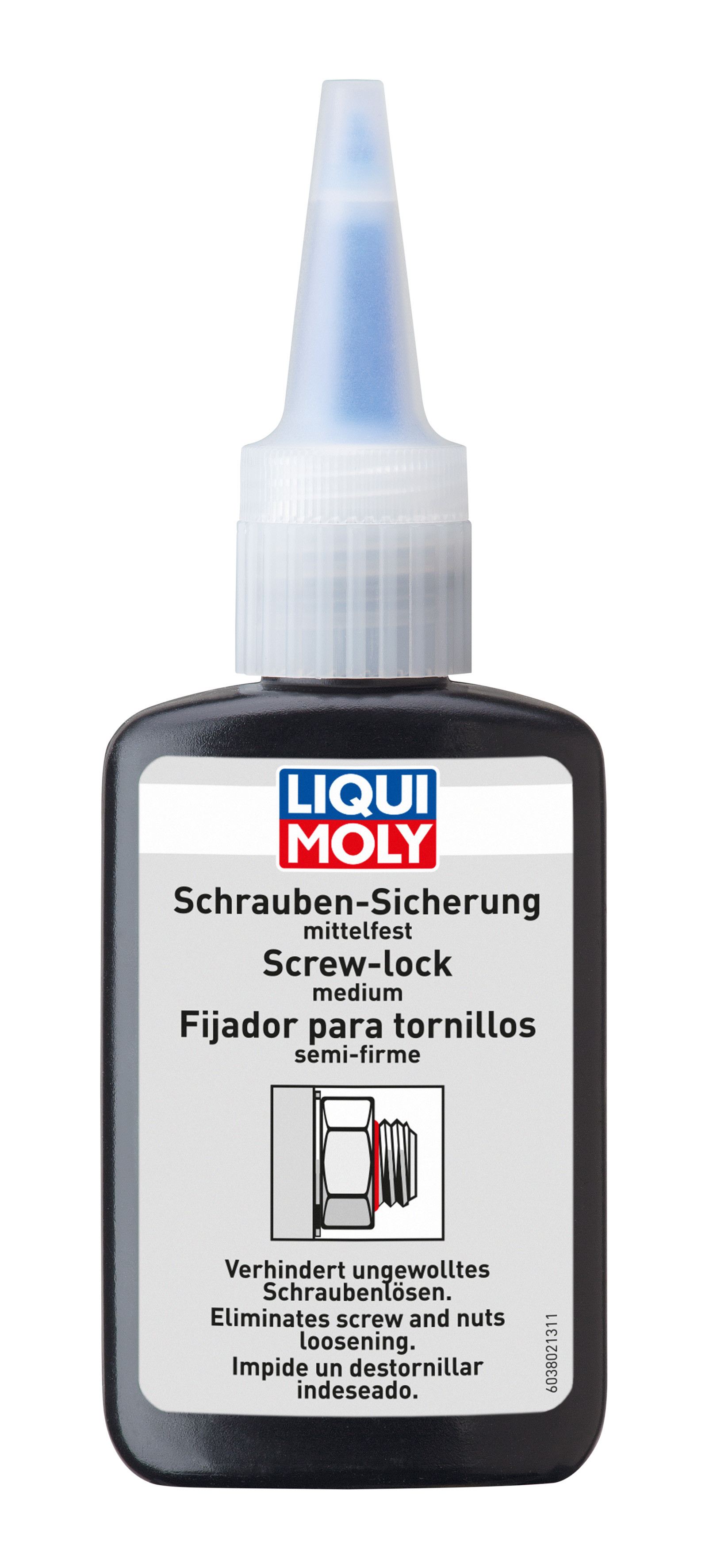 Liqui Moly 3802 Schraubensicherung mittelfest 50g