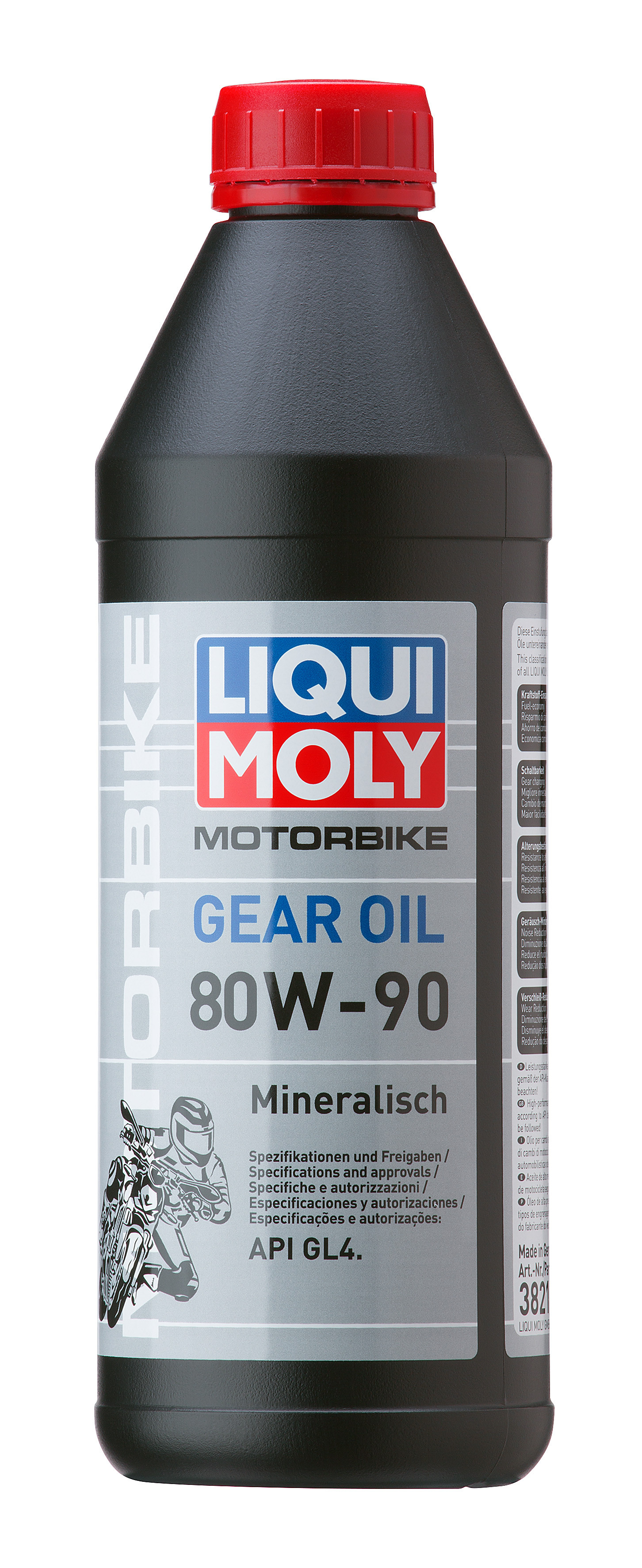 Liqui Moly 3821 Motorbike Gear Oil 80W-90 1l