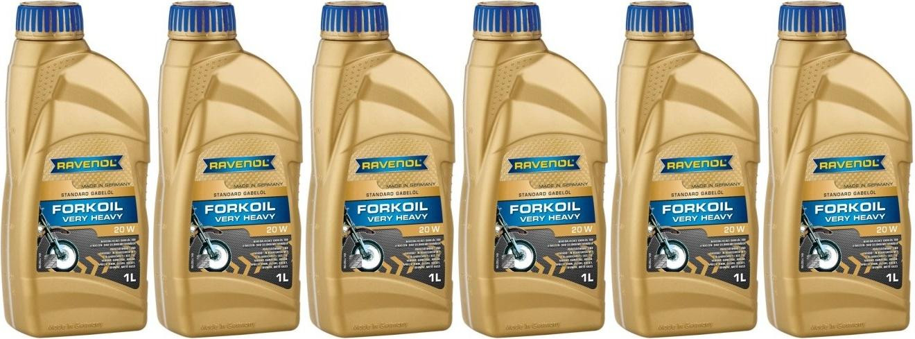 Ravenol FORKOIL Very Heavy 20W Gabel-Öl 6x 1l = 6 Liter