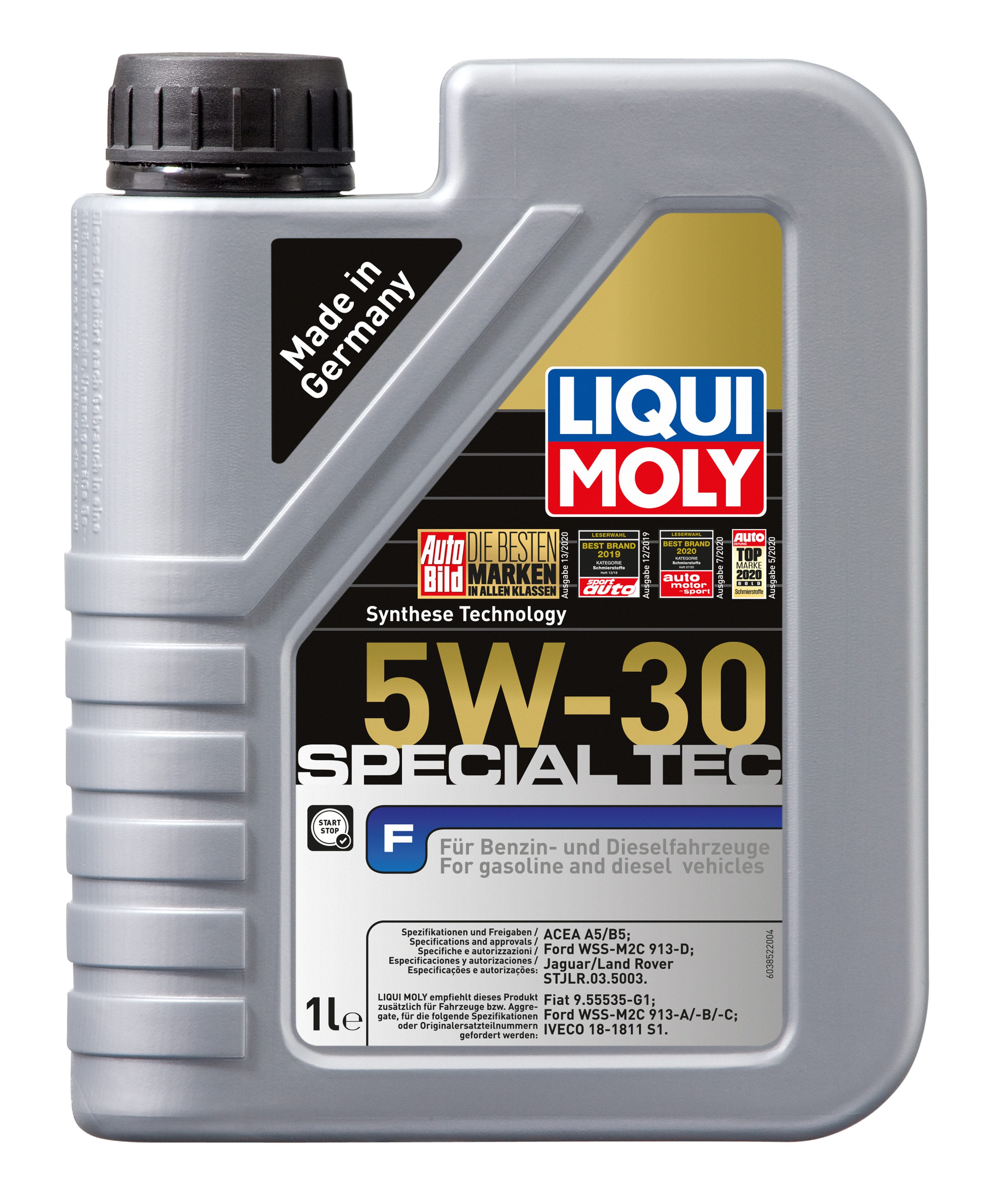 Liqui Moly Special Tec F 5W-30 Motoröl 1l