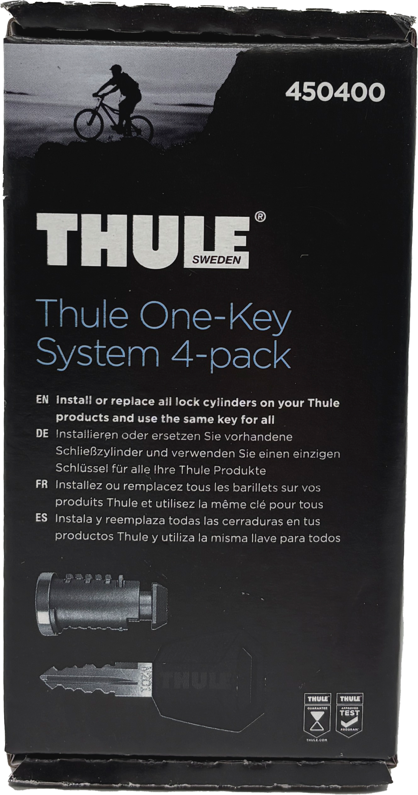 Thule One-Key System 4er Pack