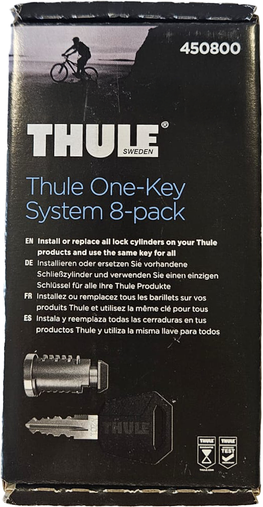 Thule One-Key System 8er Pack