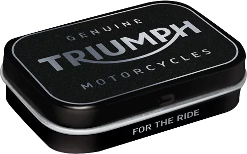 Triumph Motorcycles - Blechdose gefüllt mit Pfefferminz