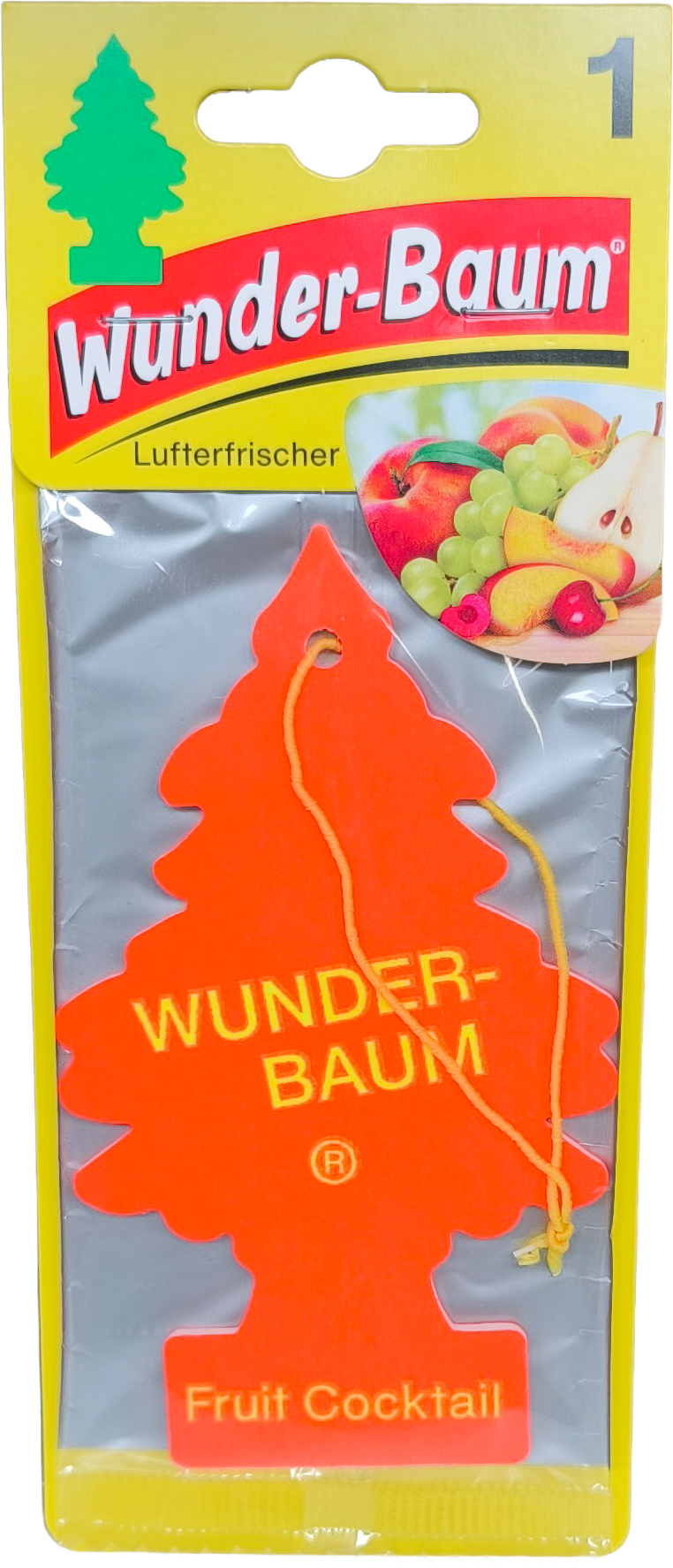 Wunderbaum® Fruit Cocktail - Original Auto Duftbaum Lufterfrischer