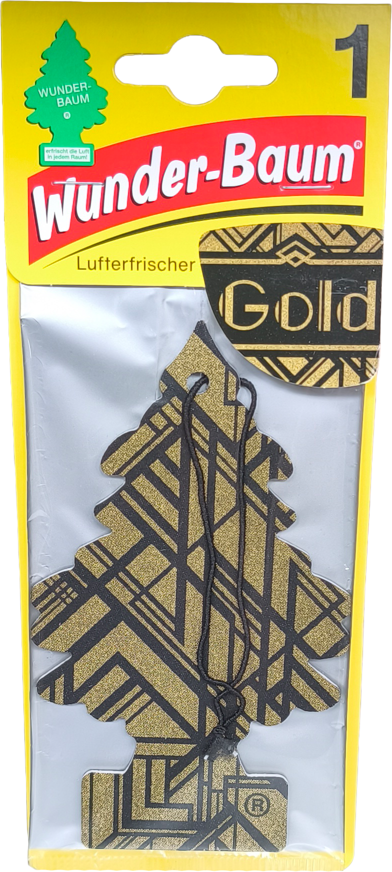 Wunderbaum® GOLD - Original Auto Duftbaum Lufterfrischer