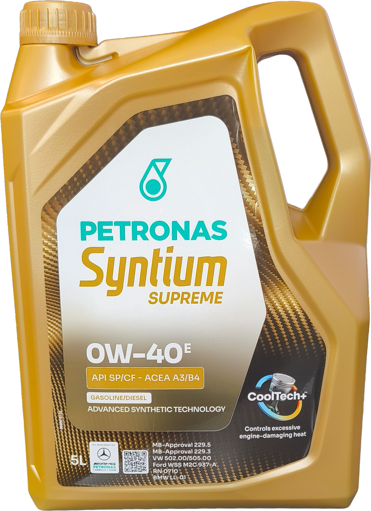 Petronas Syntium Supreme 0W-40 E 5l Kanister