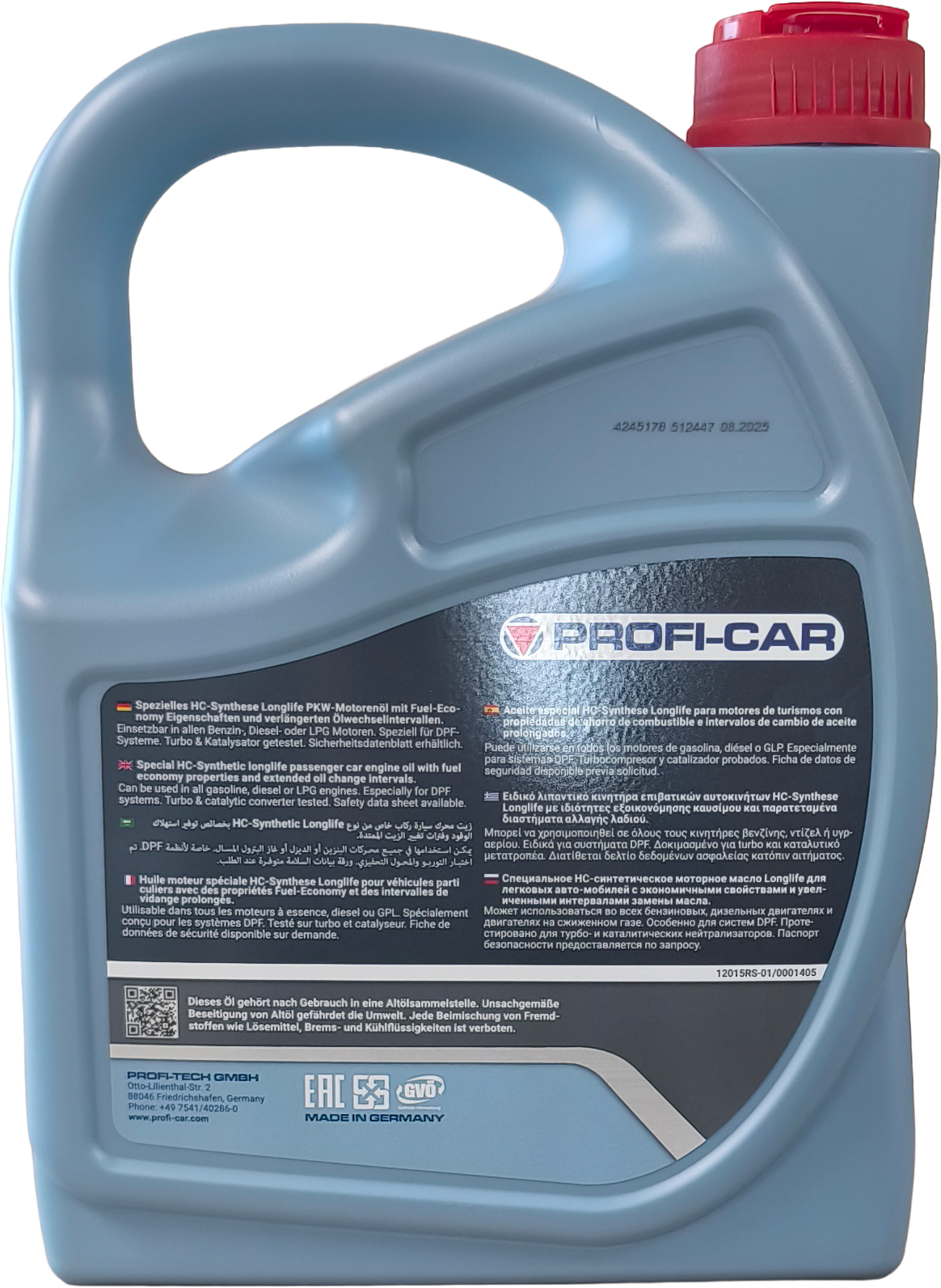 Profi-Car Eco-Drive Longlife 3 SAE 5W-30 4l Kanister