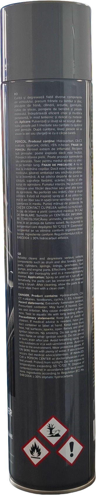 Tegee acetonfreier Bremsenreiniger 750ml Spraydose | TG20076